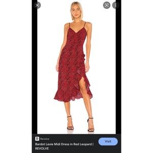 Bardot Lexie MIDI Dress from Revolve